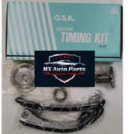 GENUINE OSK TIMING CHAIN KIT~ TOYOTA WISH ZNE10 ZNE14 1ZZFE VVT & TOYOTA ALTIS ZZE121 ZZE122 &  ZZE1