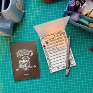 Illustrated Memo Pad – A6 Notepad | 50 Sheets | 100 GSM