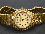 早期法國伯納18K金石英金錶重37.9g，金錶，名錶，伯納，手錶，鐘錶，錶~早期法國伯納金錶