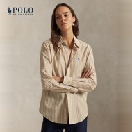 Polo Ralph Lauren เสื้อเชิ้ตผู้หญิง รุ่น WMPOSHTNDO21050 สีเบจ