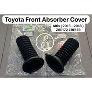 (100% ORIGINAL THAILAND) TOYOTA ALTIS 1.8 2.0 2013-2018 Front Absorber Boot Cover ZRE172 ZRE173 4815