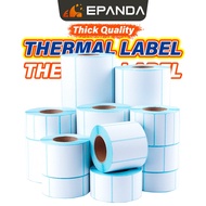 Thermal Label Sticker Roll Pelekat Barcode Shipping Sticker Product SKU Label Warehouse Price Tag