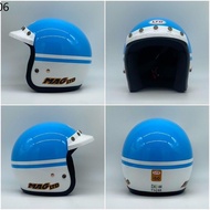 Helm motor POLY CARBONATE  HELMET MAG LTD 2TONE