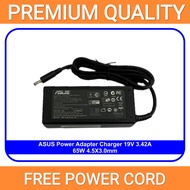 19V 3.42A 65W Adapter Charger for Asus ZenBook Duo UX481 UX481FL PRO451L, PRO452S, PRO453U, PRO551L,