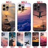 Aircraft Airplane Plane fly travel cloud case for Realme Note 50 C53 C51 Narzo 50A 8i Narzo 50 Realm