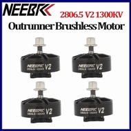 4PCS NEEBRC 2806.5 2807 1300KV Brushless Motor FPV Motor 3-6s For APEX Mark4 7inch FPV Racing Droneq