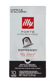 illy - 深烘焙特濃咖啡 - Nespresso 咖啡膠囊 10粒裝 （平行進口）