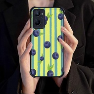 Chic For OPPO A96 4G/A80 5G/A77 5G/A76/A77 4G/A77s/A94 5G/A95 5G Cover 2pcs(Delicious blueberries ph