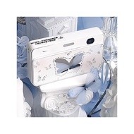 [Selection] HD Camera CCD Campus Student White Butterfly Digital Camera Girl Portable Random Sound C