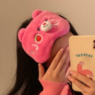 Lotso Strawberry Bear Sleeping Blindfold is cute, helps fall asleep deeply