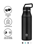 FJbottle 1200ml/600ml Sports Water Bottle Stainless Steel Tumbler Vacuum Flask TK2B
