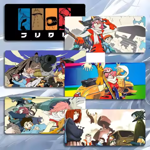 FLCL anime quirky F-Fooly Cooly Mouse Pad Mousepad Large Gaming LockEdge Thickened PC Table Desk Mat