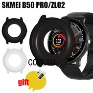 For SKMEI B50P ZL02 Smart watch Case Protective Bumper Soft Silicone Cover Screen Protector Film