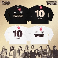 TWICE 10th Waffle Jersey Oversive Boxy - Kimbap Gang