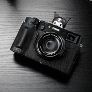 Leather X100VI Camera Case Half Body Handmade Bag For Fujifilm X100VI Camera Bag Camera Case Fujifil