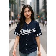 Dodgers navy Baseball Jersey Sportswear