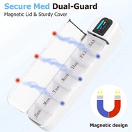 Smart Pill Organizer with Alarm Bluetooth Daily Once A Day Pill Dispenser 7 Day with APP Weekly Trav