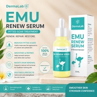 Dermalab Emu Renew Serum 30ml Pure Emu Oil Acne Scar Repair Anti-Aging Hydrating for Sensitive