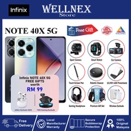 Infinix NOTE 40X 5G (24GB(12+12) 256GB) Original Infinix Malaysia Warranty