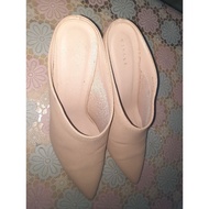 [PRELOVE] Kasut/Shoes Heels Vincci Padini size 9 Brown(Nude) 2.5inch