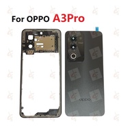 Back cover housing for oppo A3 Pro 5G Middle frame CPH2639 CPH2665