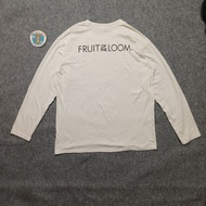 FRUIT OF THE LOOM long sleeve t-shirt
