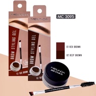 เจลเขียนคิ้ว MEILINDA brow styling gel MC-3095 เจลคิ้ว เมลินดา ดินสอเขียนคิ้ว เนื้อเนียน เกลี่ยง่าย ที่เขียนคิ้ว