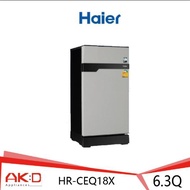 2024 Haier ตู้เย็น 1 ประตู Muse series ขนาด 177 ลิตร/6.3 คิว รุ่น HR-CEQ18X เงิน HR-CEQ18X