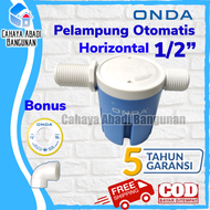 Pelampung Otomatis Tandon Toren Kran Air Tanpa Listrik ONDA 1/2 Inch