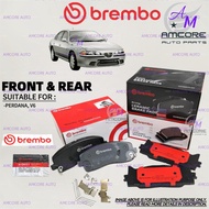 PROTON PERDANA / PERDANA V6 - BREMBO BRAKE PADS / BRAKE PAD BREMBO (P54014)(P54012)
