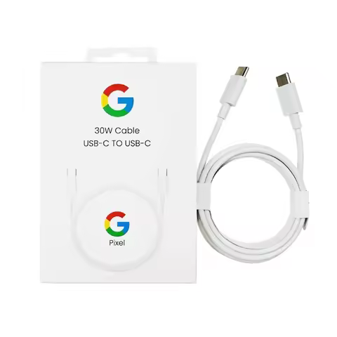 30W Google USB C To USB C PD Fast Charging Cable 100CM Wire Data Cord for Pixel 4 5 6 7 8 9 Pro 3A 4