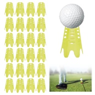 Plastic Golf Tees, 24Pcs Golf Simulator Tees for Home, Outdoor Indoor Golf Tees Simulator Practice T