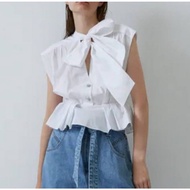 Urban revivo tie blouse