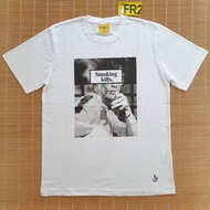 T-shirt BRUCE LIE SMOCKINGKILLS Clothes OBLONG T-SHIRT Cotton FR2 T-SHIRT