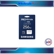 Samsung 256GB PRO Ultimate UHS-I microSDXC Card with SD Adapter