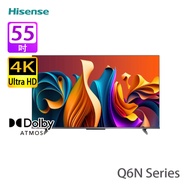 HISENSE 海信 55Q6N Q6N系列 55 吋 QLED 4K 智能電視 DLED 屏幕/Google TV