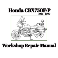 Honda CBX750 / CBX 750 1983 - 1990 Workshop Repair Service Manual
