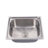 SUS304 Stainless Steel Kitchen Sink Single Bowl Topmount Workstation Kitchen Sink