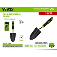 YIAD - GARDEN - SPADE ; FORK 3-C ; RAKE 5-T ; FORK 3-JAW