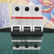 MCB ABB C40 3P 10kA S203M / ABB S 203M 3 Phase 40A 10kA S 203M