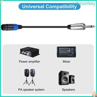 WU Durable 50cm 19 69in Speakon to 1 4inch 6 35mm TS Wire Cable for Bass Amps Power Amplifer Reliabl