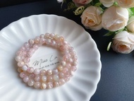 孤品 永恒的花 櫻花瑪瑙 多圈 果凍 水中花 手鍊 天然石 禮物