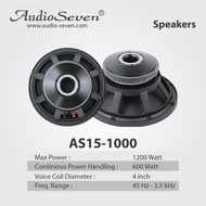 speaker audioseven 15 inch model 15 1000 original ( bukan RCF )