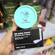 ส่งฟรี NK ออร่าไวท์ 1 กระปก 100 กรัม ครีมเอ็นเค ออร่าไวท์ ขอแท้ 100%สูตรไหม่/สูตรเก่า