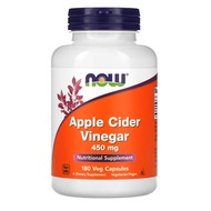 Now Foods, Apple Cider Vinegar 450mg 180 capsules (USA)