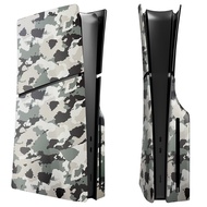 For PS5 SLIM Digital Edition Console Case For PS5 SLIM Optical Drive Replacement Camouflage color protective shell