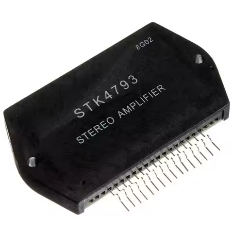 STK4793 2 Channel 10w to 50W AF Audio Stereo Power Amplifier IC Module