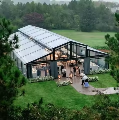 Hot Sale Large Outdoor Commercial Trade Show Atrium Marquee Tent Outdoor Aluminum Marquee for Weddin