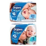 Drypers WeeWeeDry (NB24/S22) Drypers Weewee Dry Disposable Diapers Lampin Pakai Buang Drypers Travel
