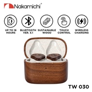 Nakamichi TWS 030 Wooden True Wireless Earphone